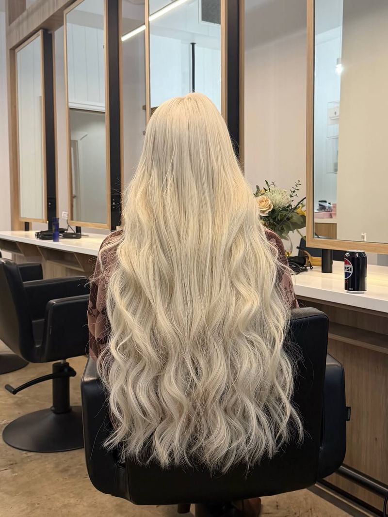 18. Rapunzel Length Platinum Waves