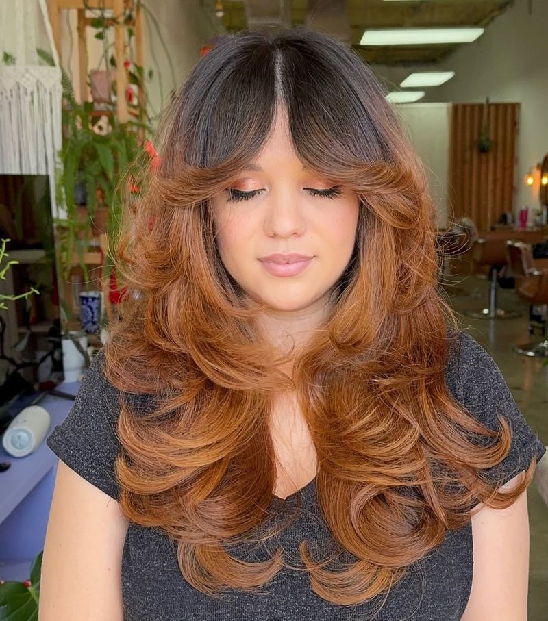 36 Long Hair With Curtain Bangs Ideas To Transform Your Look