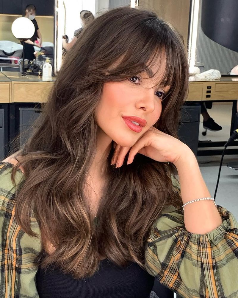 27. Rich Chocolate Layers with Full Fringe