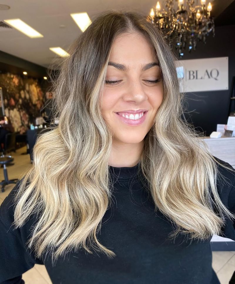 10. Root-Smudged Beach Waves
