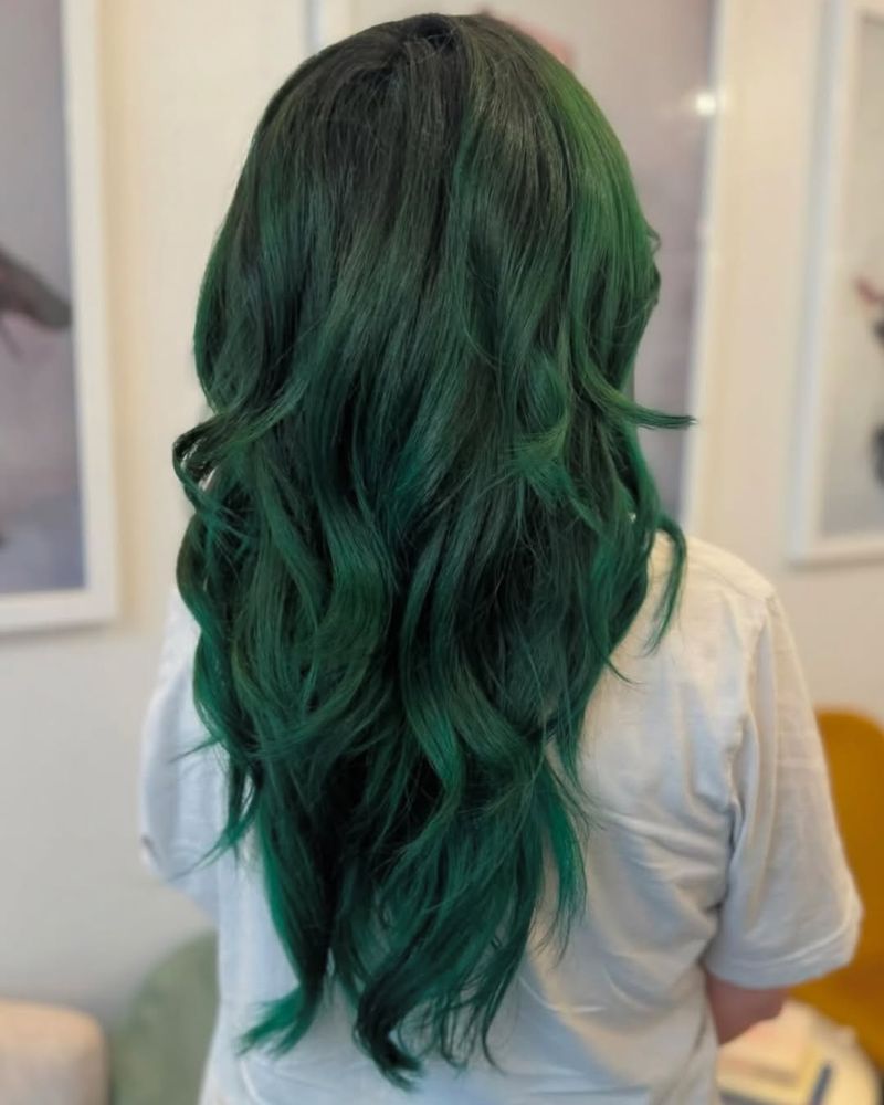 15. Shadow Root Emerald Waves