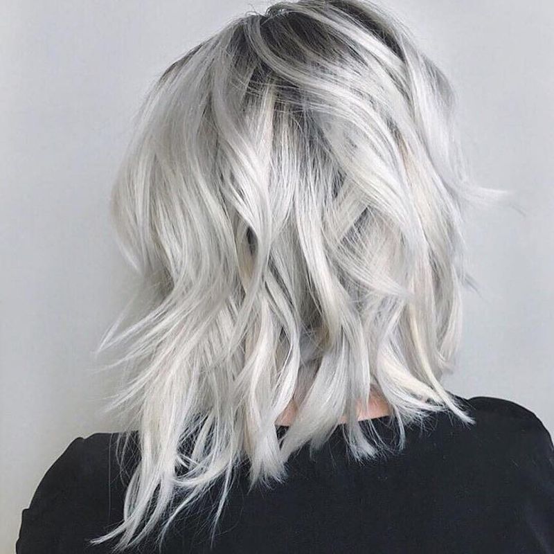 22. Shadow Root Platinum Shag