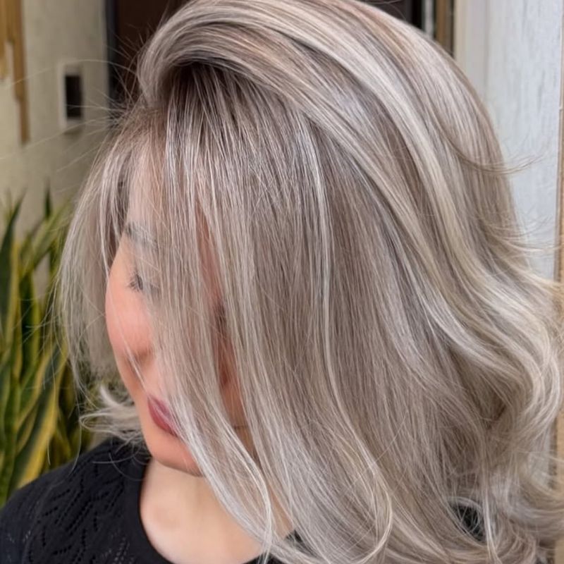 36. Shadow Root Platinum Waves
