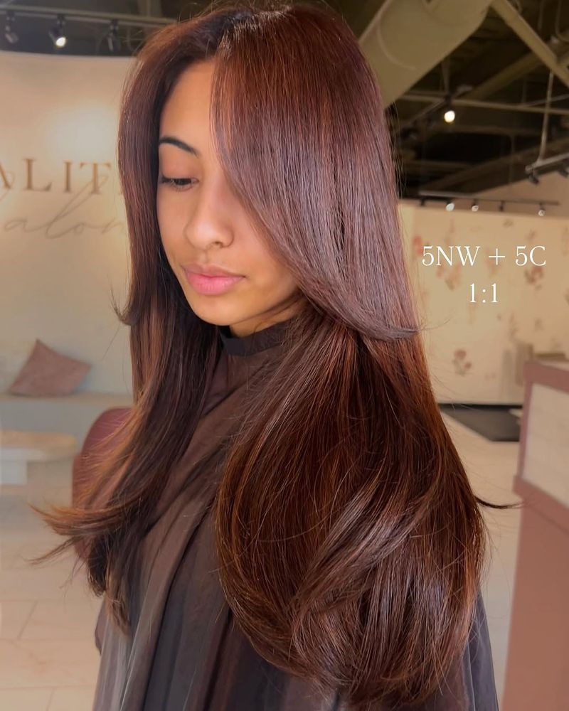 7. Silky Chestnut Layers