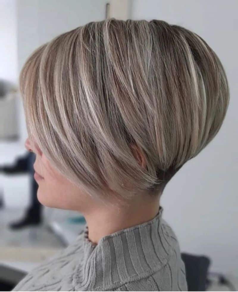 8. Silky Stacked Wedge