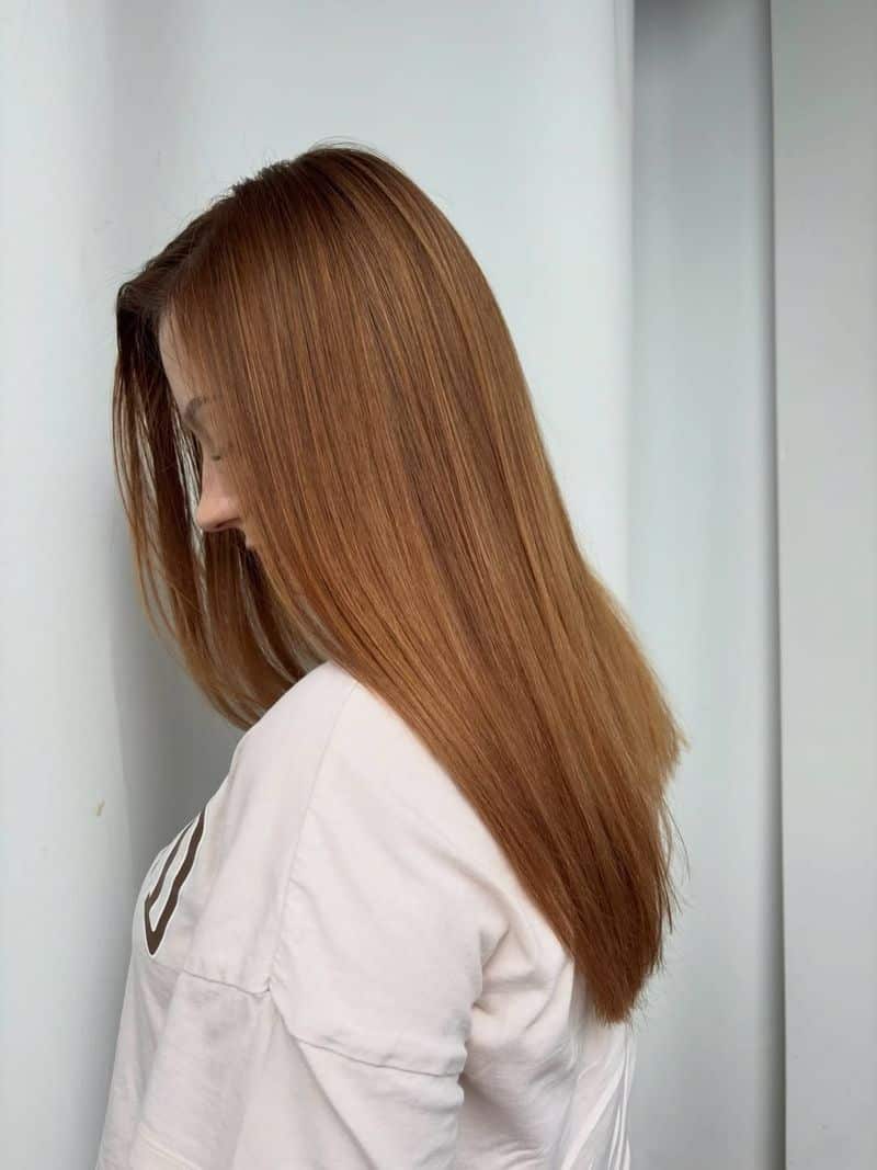 22. Sleek Penny Brown Lengths