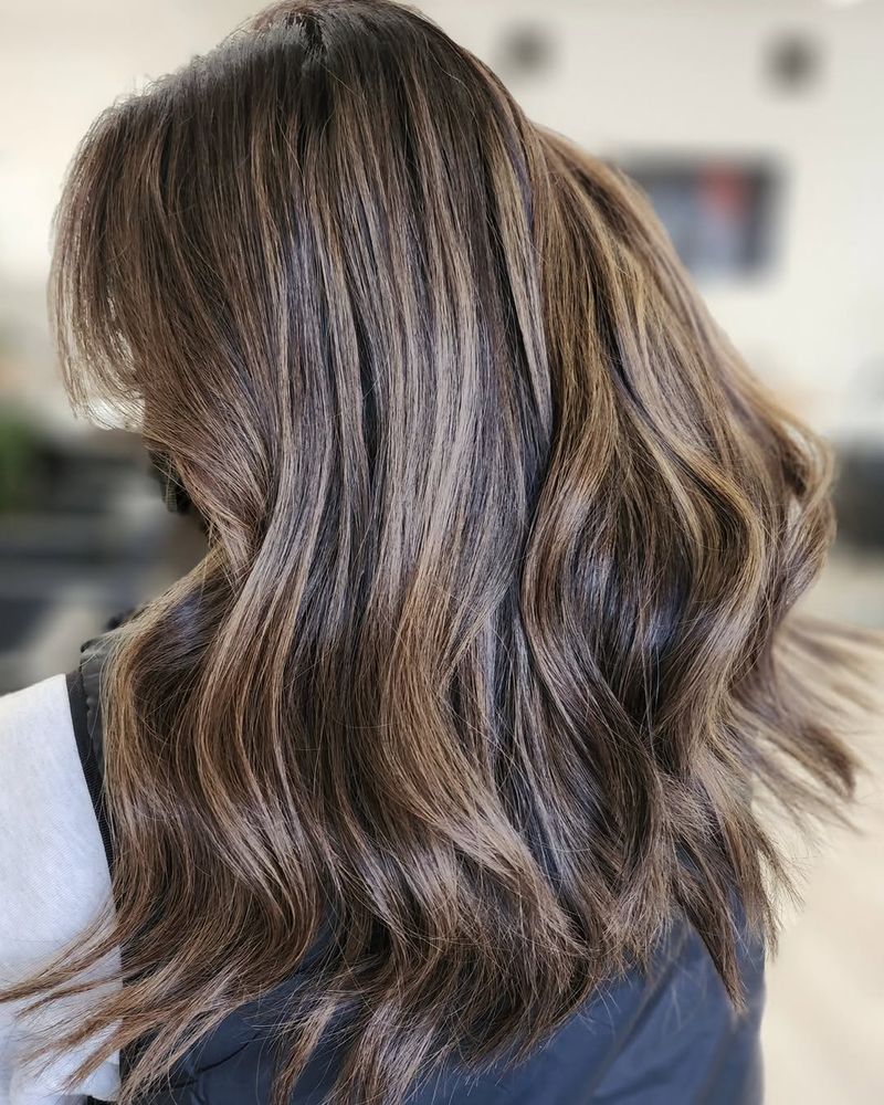 37. Smoked Ash Brown with Soft Highlights