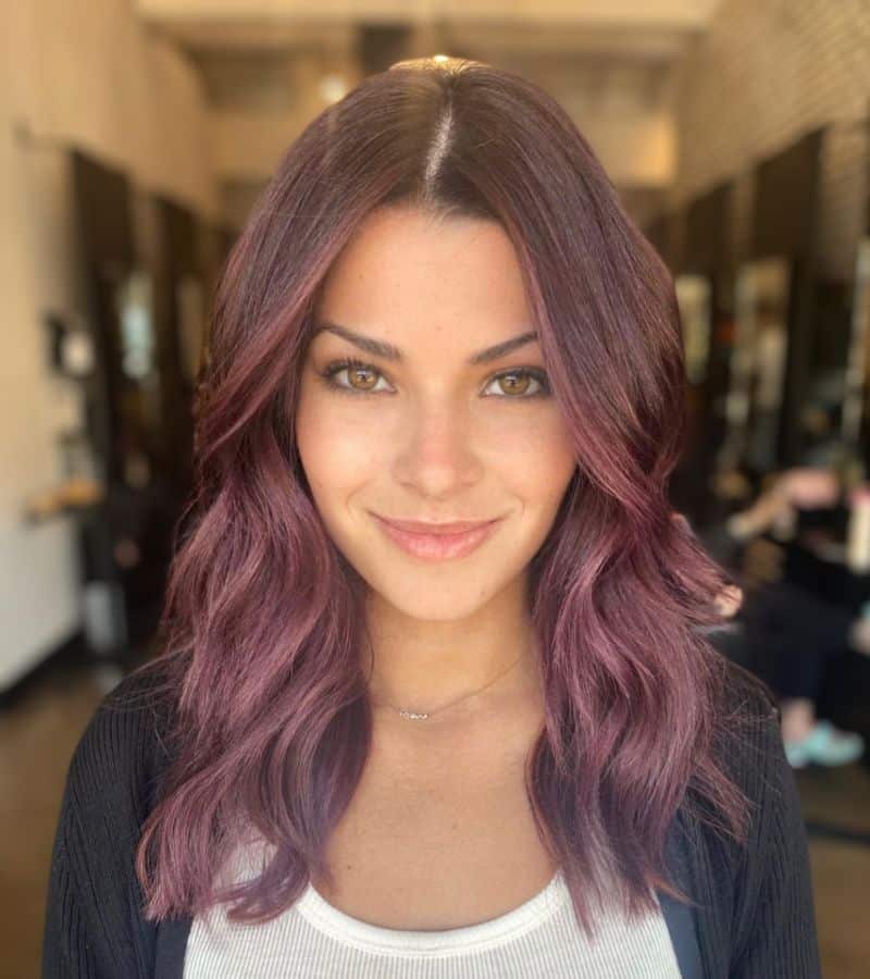 41. Smoked Mauve Mid-Length Waves