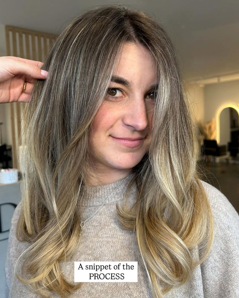 17. Smoked Vanilla Balayage