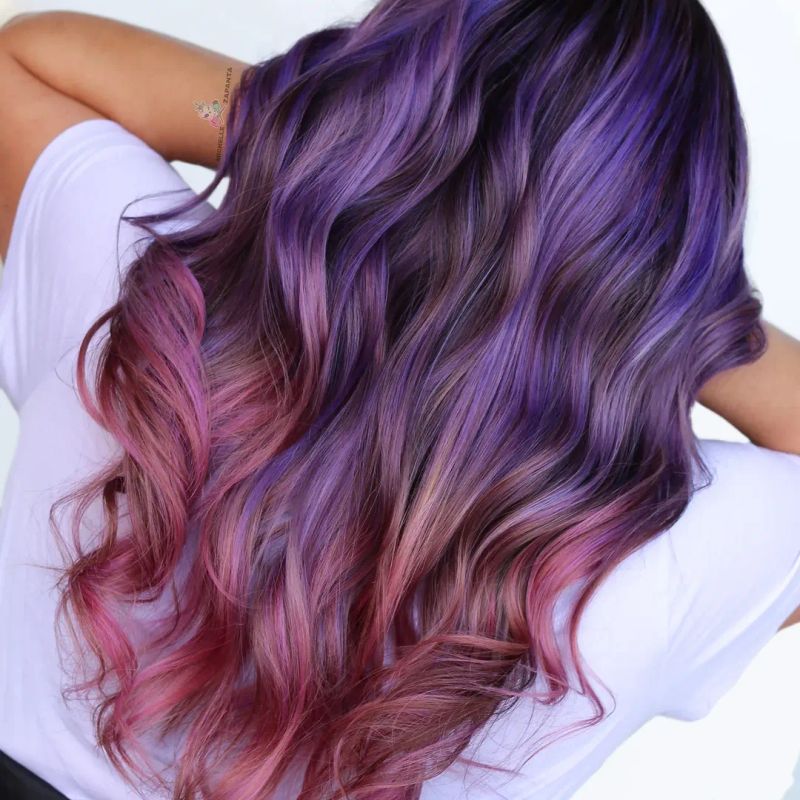 23. Smoked Violet and Pink Melt
