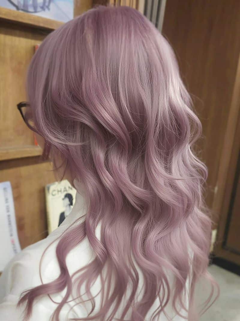 8. Smokey Lilac Waves