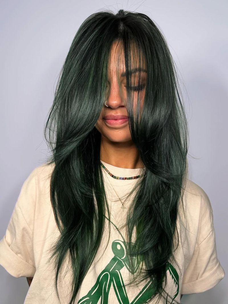 5. Smoky Emerald Waves