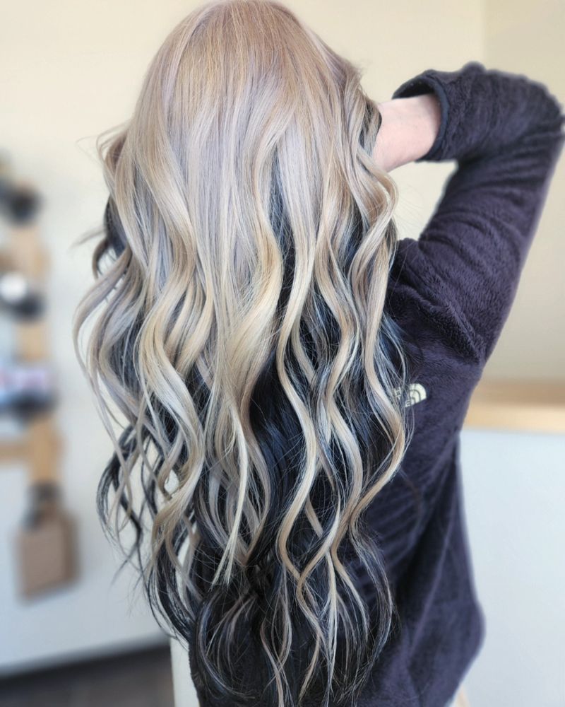 12. Smoky Platinum and Jet Black Waves