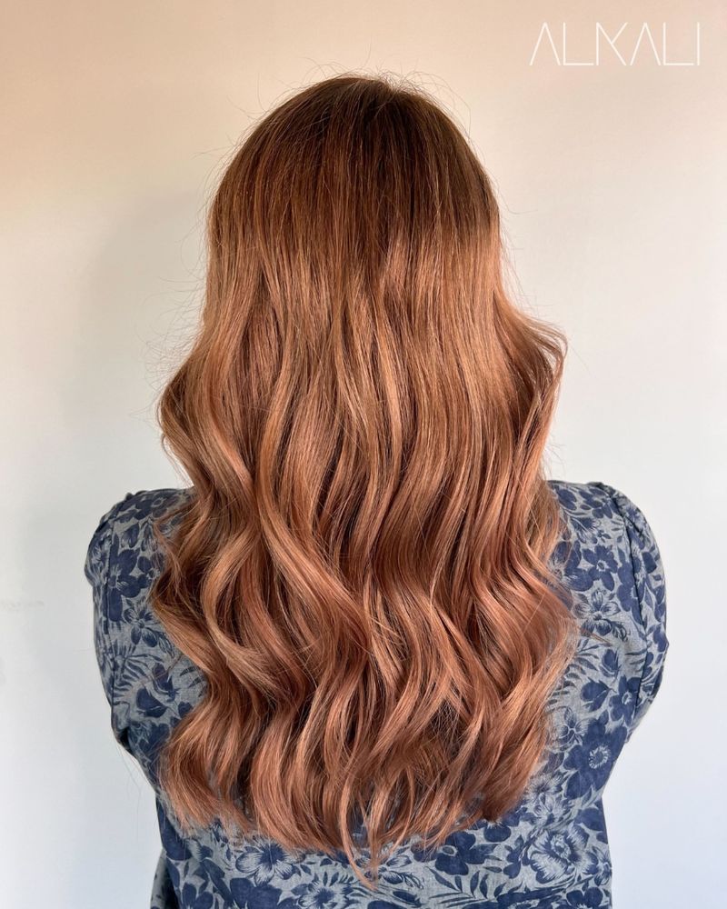 38. Soft Peachy Waves