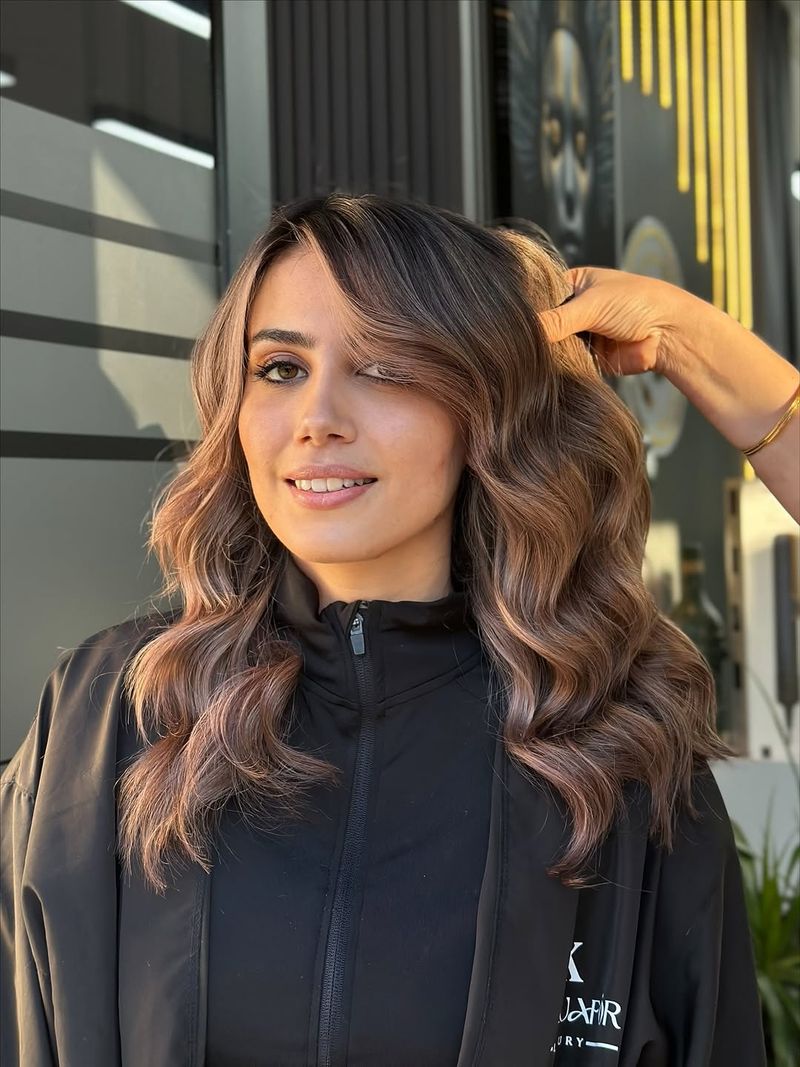 19. Soft Rose Waves with Deep Roots