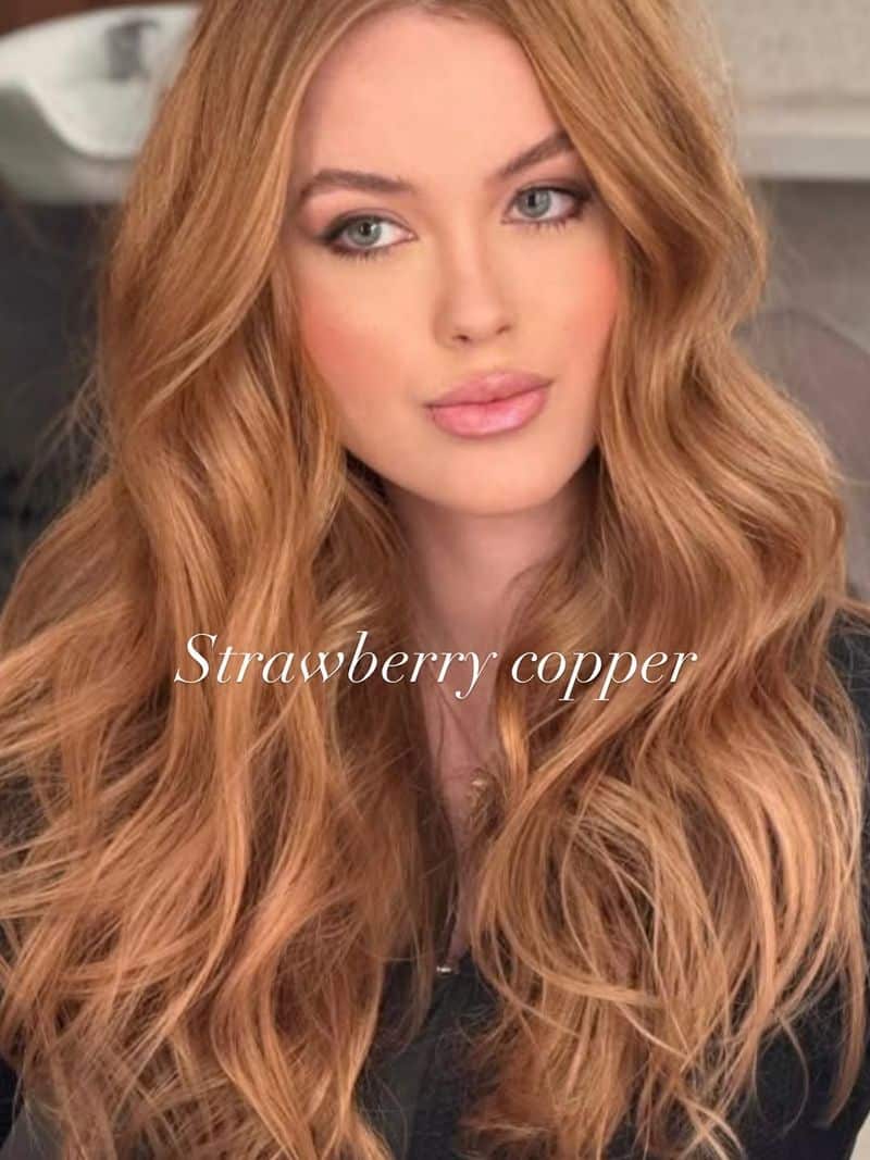 15. Soft Strawberry Ginger Waves