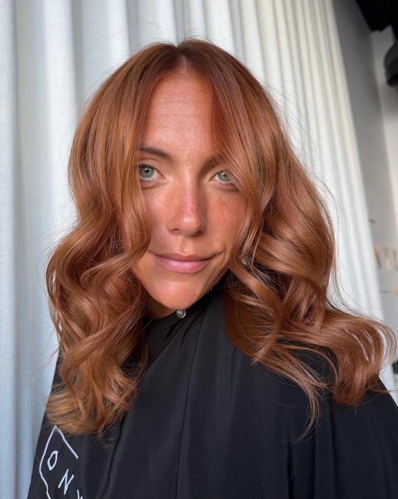 12. Soft Toned Strawberry Waves
