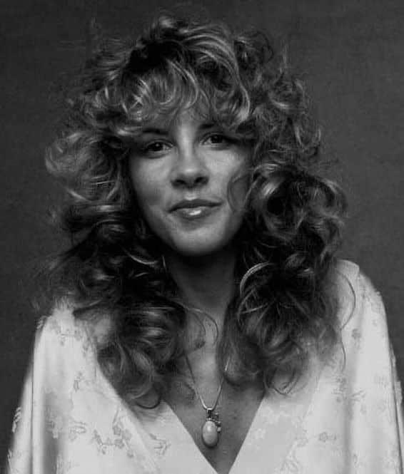 18. Stevie Nicks Curls and Fringe