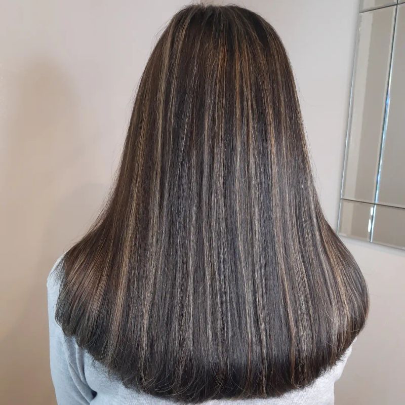 23. Straight Chestnut Ribbons