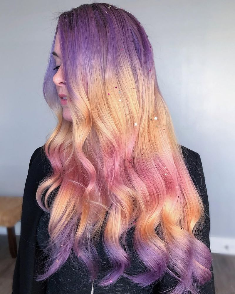 6. Sunset Lavender Melt