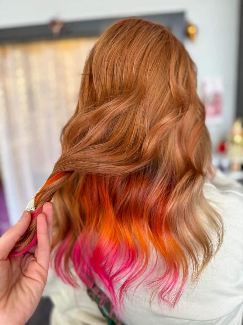 28. Sunset Peekaboo Highlights