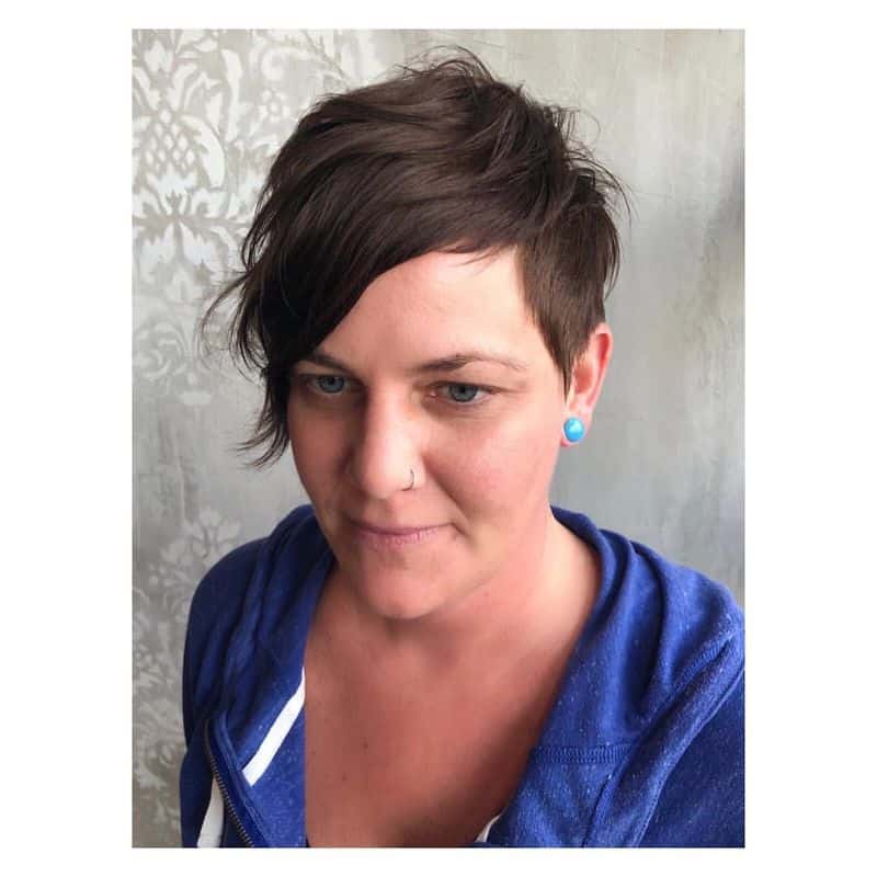 35. Tapered Side-Swept Crop