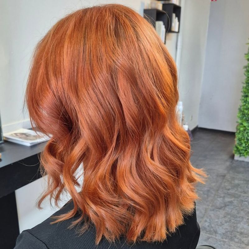 5. Textured Amber Waves
