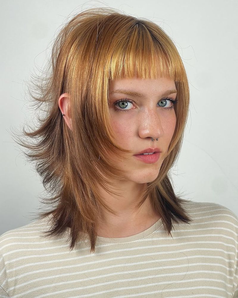 21. Textured Shag with Micro Fringe