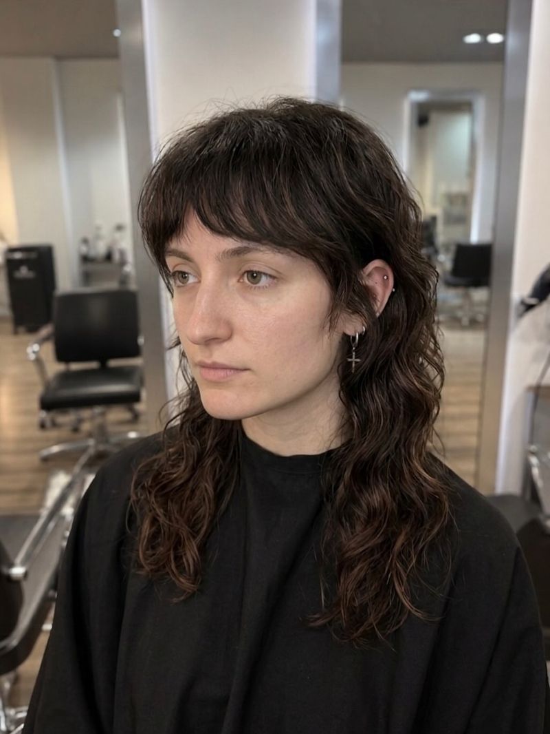 37. Textured Shag with Soft Fringe
