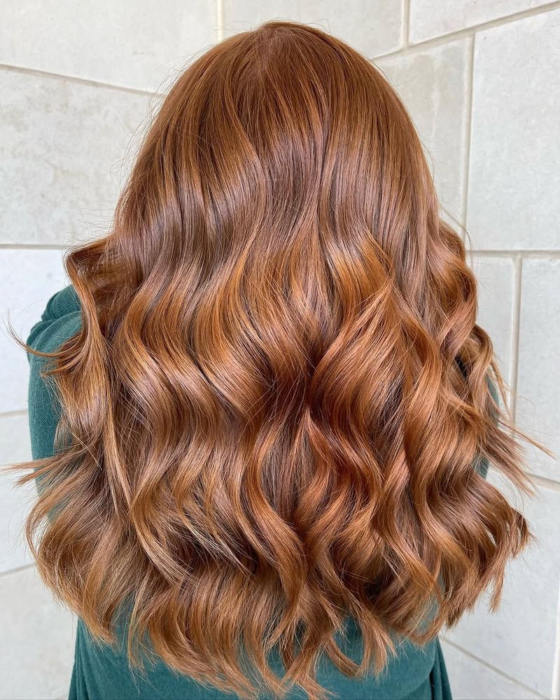 25. Toned Strawberry Copper Waves