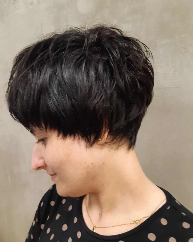 58. Tousled Dark Crop