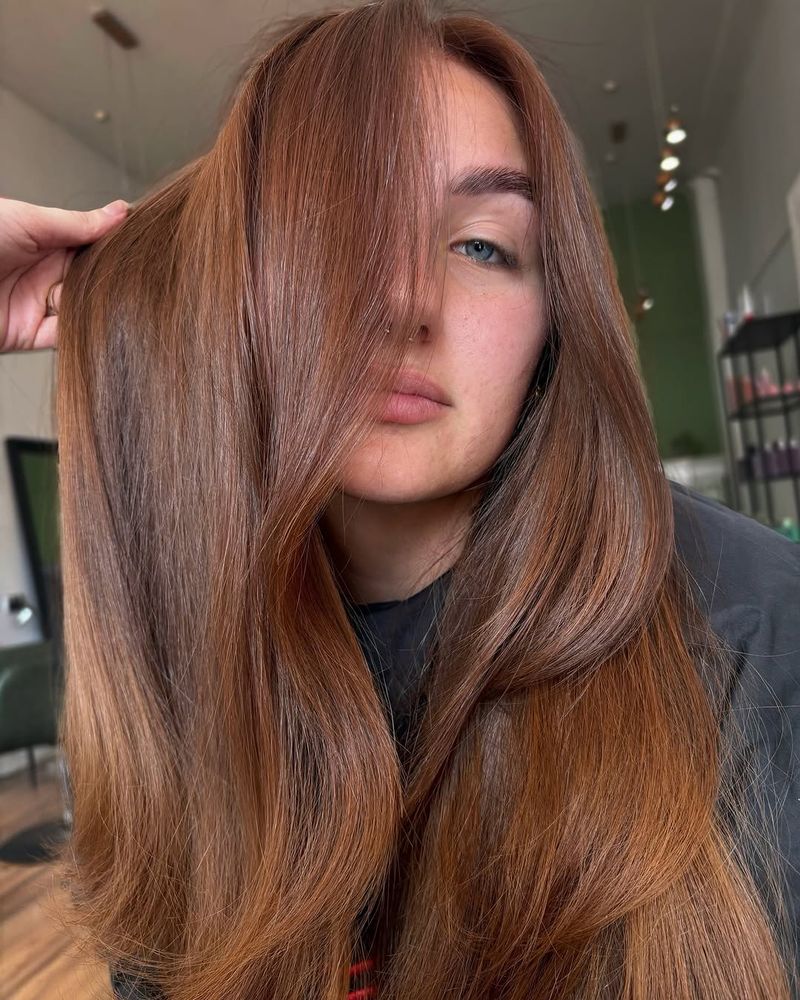 37. Ultra-Glossy Copper Strands