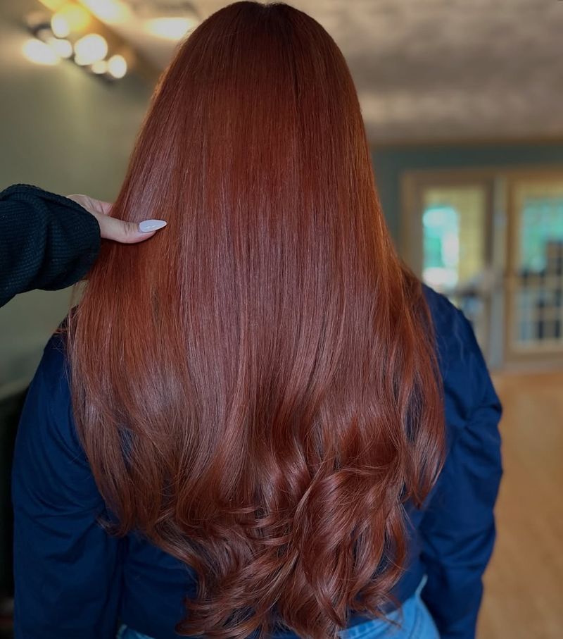 36. Ultra-Long Auburn Waves