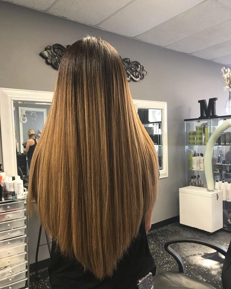 11. Ultra-Long Caramel V-Cut