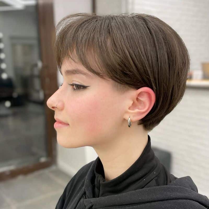 34. Undercut Mushroom Pixie