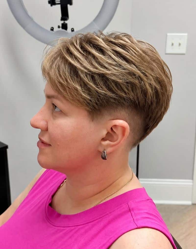 3. Undercut Pixie with Swept Top