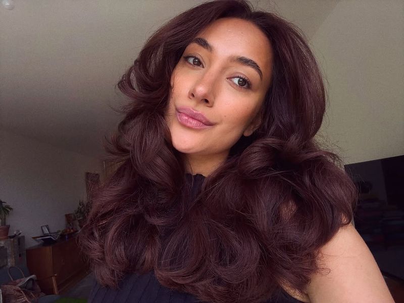 29. Velvet Plum Blowout