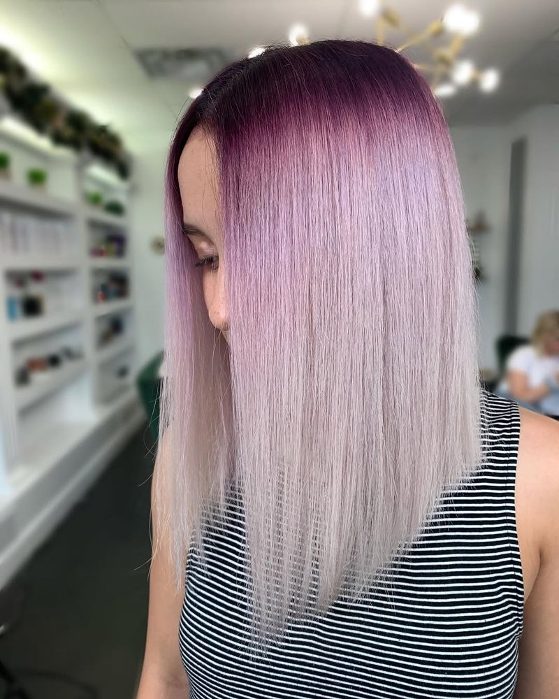 42. Vibrant Lavender Melt Lob
