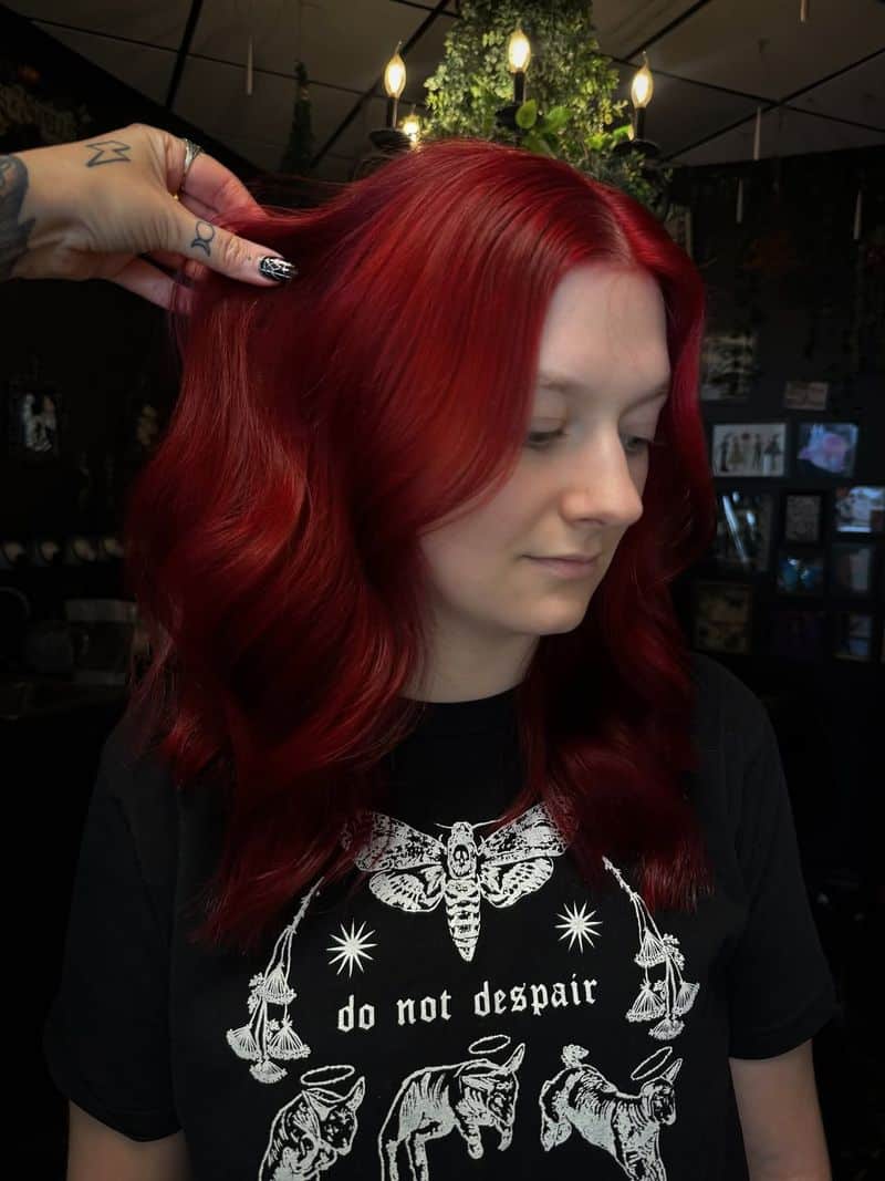 2. Vivid Cherry Waves