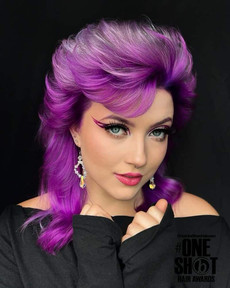18. Vivid Violet Shag