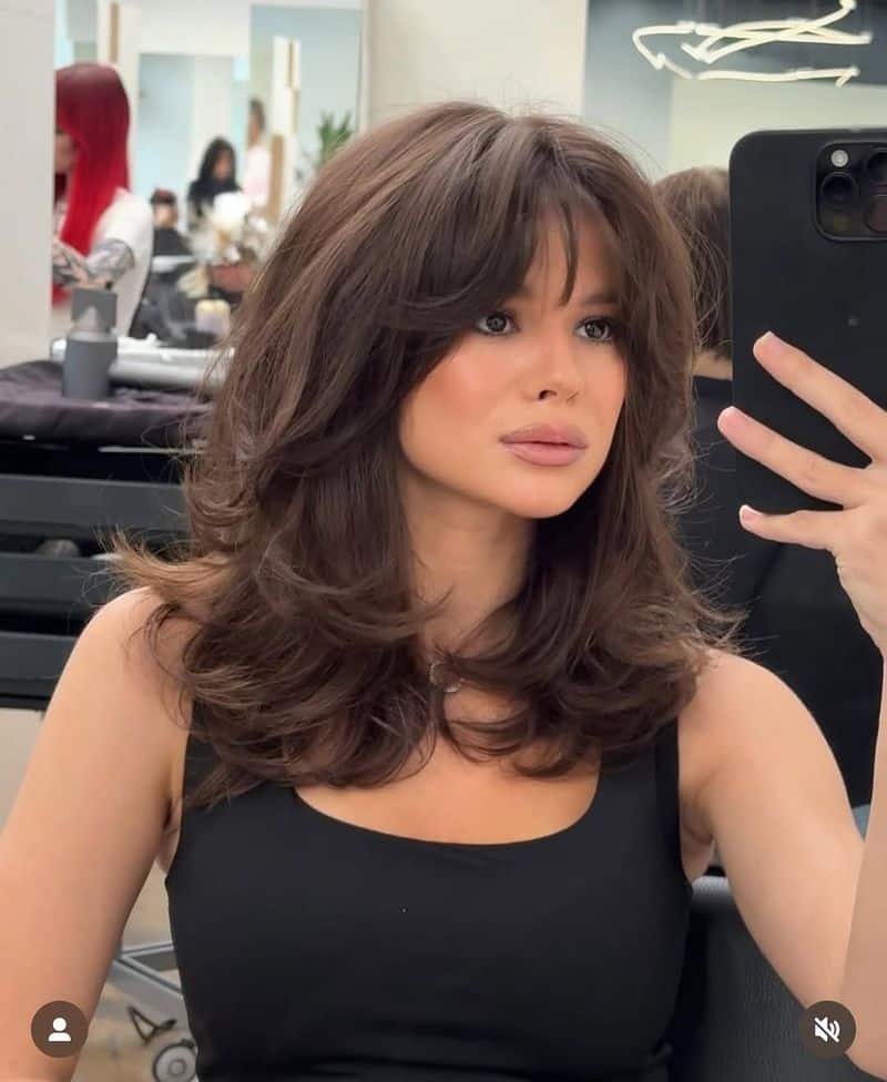 5. Voluminous Chocolate Blowout