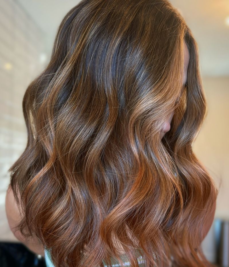 59. Warm Bronze and Copper Waves