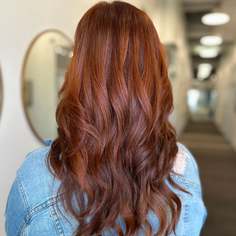 3. Warm Chestnut Curls