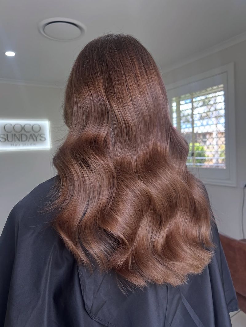 16. Warm Toffee Waves